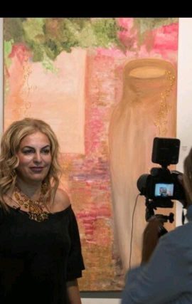 الرسامة رلى عبدو-حبيبي: رلى فلسطينية قصورها الألوان 83 الرسامة رلى عبدو-حبيبي: رلى فلسطينية قصورها الألوان