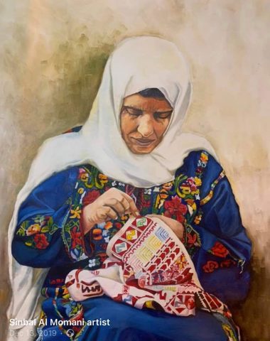 لوحات من وحي التراث والأصالة بريشة الفنانة التشكيلية سنبال المومني 3 sinabel momni uuuu لوحات من وحي التراث والأصالة بريشة الفنانة التشكيلية سنبال المومني