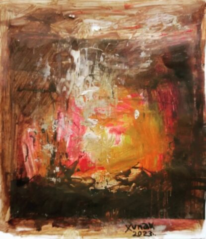 xunav saleh 8by مجموعة لوحات من إبداعات الفنانة التشكيلية خناف صالح